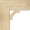 Ekena Millwork Westlake Block Rough Sawn Bracket, Douglas Fir, 6"W x 18"D x 18"H BKT06X18X18WTL05RDF - alternate 2
